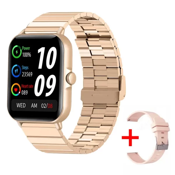 2.01'' Smart Watch Bluetooth Call Play Music Smartwatch Fitness Clock Sport Waterproof Watches for Men Women iPhone Android - Image 17