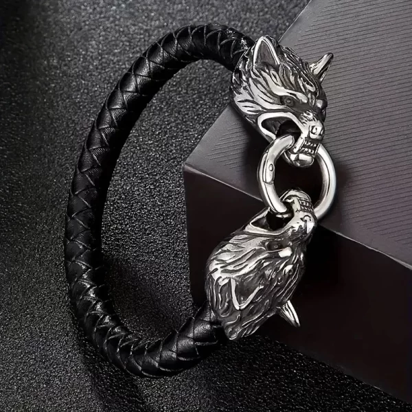 Trendy Domineering Viking Celtic Tiger Head Bracelet for Men Women Hip Hop Punk Jewelry Holiday Gift - Image 7