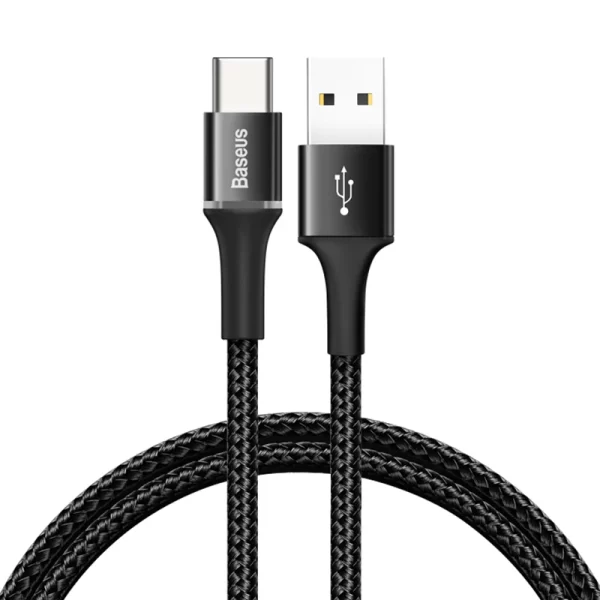 Baseus LED USB Type C Cable For Xiaomi 13 Redmi Realme POCO Fast Charging Wire Cord USB-C Charger Mobile Phone USBC Type-C Cable - Image 7