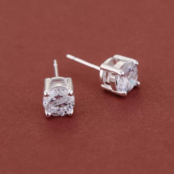 Original 925 Sterling Silver New Earrings Hearts For Women Exquisite Student Girlfriend Jewelry Accessories Wedding Fashion Gift - Image 17