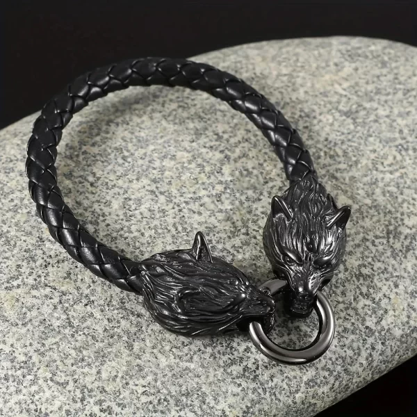 Trendy Domineering Viking Celtic Tiger Head Bracelet for Men Women Hip Hop Punk Jewelry Holiday Gift - Image 12