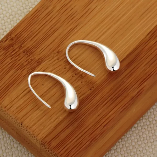 Original 925 Sterling Silver New Earrings Hearts For Women Exquisite Student Girlfriend Jewelry Accessories Wedding Fashion Gift - Image 15