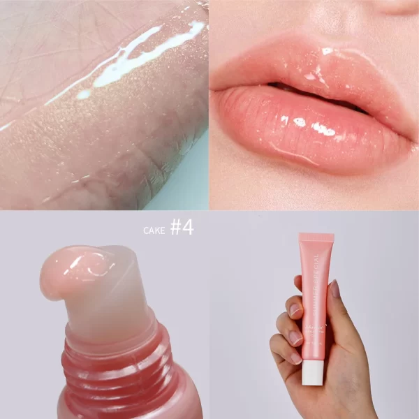 4pcs Lip Balm Deep Moisturizing Lip Glaze Smoothing Lip Lines Long-Lasting Nourishment Daily Lip Care Lip Balm - Image 3