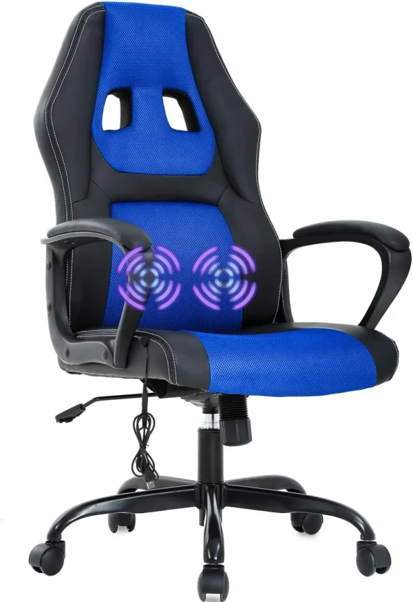 Ergonomic Gaming Chair With Massage Feature - Image 6