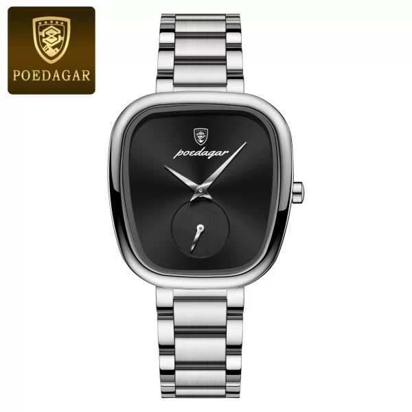 POEDAGAR Luxury Watch for Woman Waterproof Stainless Steel Quartz Ladies Watch High Quality Women's Watches Elegant Female Clock - Image 8