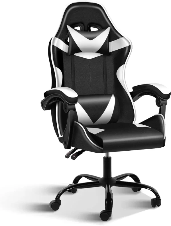 Adjustable Gaming Chair with Footrest - Image 9