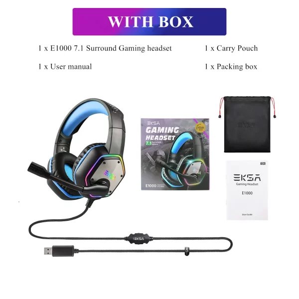 7.1 Surround RGB Gaming Headset - Image 8