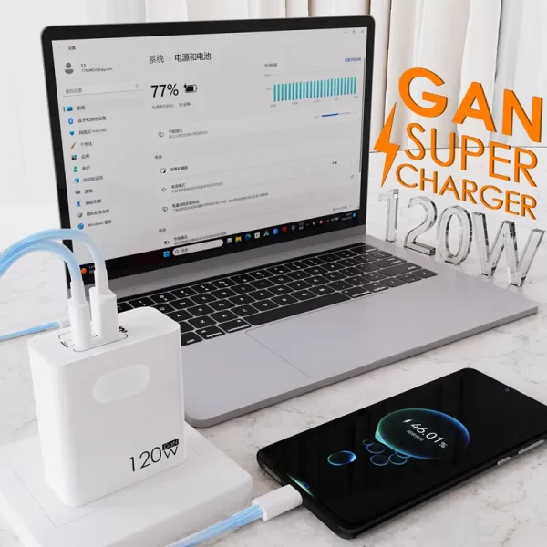 120W Fast Charger USB Type C PD Cable Fast Charging Quick Charge 3.0 Adapter For iPhone Xiaomi Samsung Oneplus Pixel Cellphones - Image 4