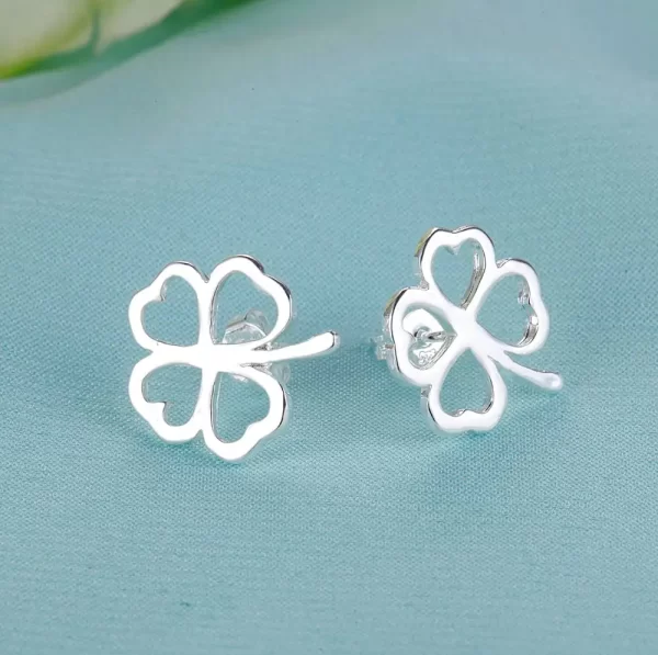 Original 925 Sterling Silver New Earrings Hearts For Women Exquisite Student Girlfriend Jewelry Accessories Wedding Fashion Gift - Image 32