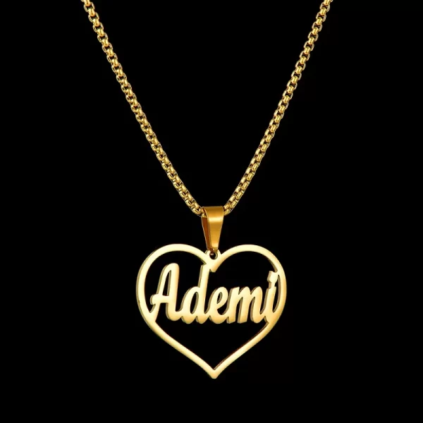 Custom Name Necklace Custom Jewelry Stainless Steel Personalized Crown Pendant For Women подвеска Men Collars Thick Chain Gifts - Image 18