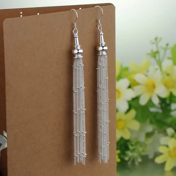 Original 925 Sterling Silver New Earrings Hearts For Women Exquisite Student Girlfriend Jewelry Accessories Wedding Fashion Gift - Image 43
