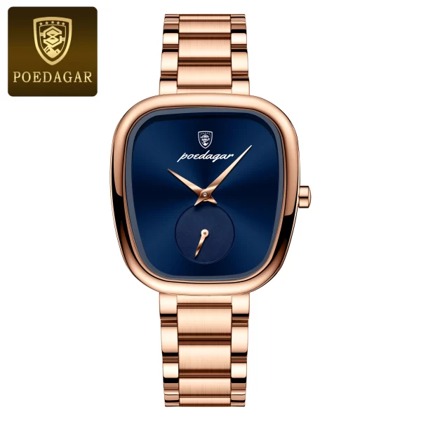 POEDAGAR Luxury Watch for Woman Waterproof Stainless Steel Quartz Ladies Watch High Quality Women's Watches Elegant Female Clock - Image 15