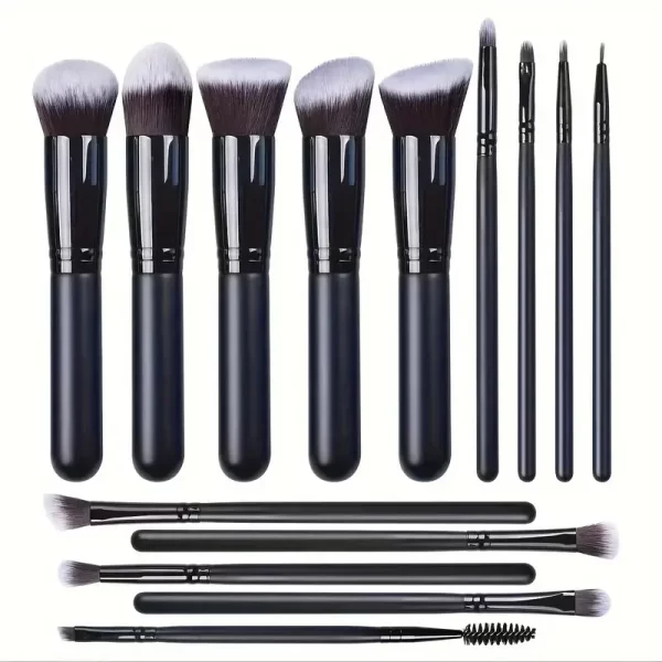 NEW 14PCS Makeup Brushes Set  Soft Fluffy Foundation Blush Powder Eyeshadow Blending Female Cosmetics Beauty Tool Christmas gift - Image 8