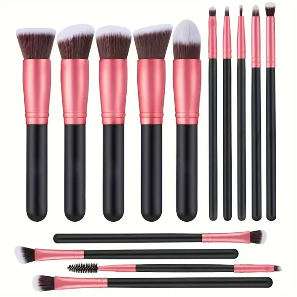 NEW 14PCS Makeup Brushes Set  Soft Fluffy Foundation Blush Powder Eyeshadow Blending Female Cosmetics Beauty Tool Christmas gift - Image 9