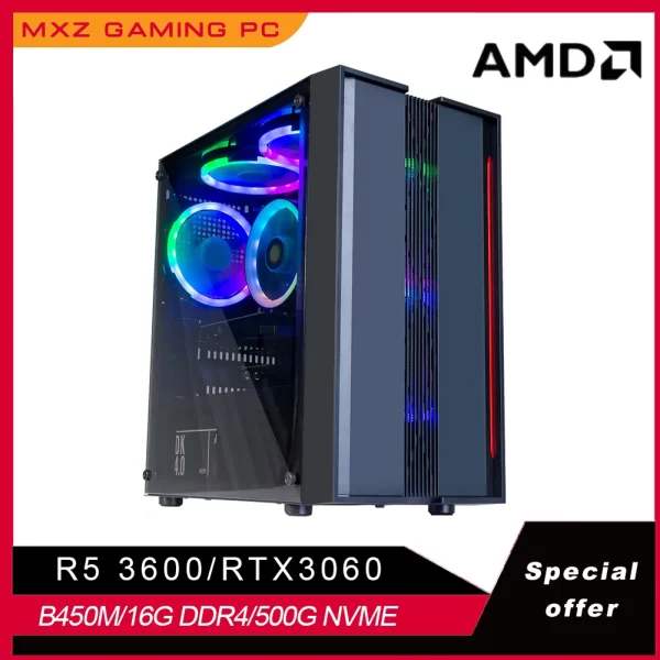 MXZ Gaming PC AMD R5 3600 - Image 2