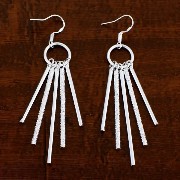 Original 925 Sterling Silver New Earrings Hearts For Women Exquisite Student Girlfriend Jewelry Accessories Wedding Fashion Gift - Image 40
