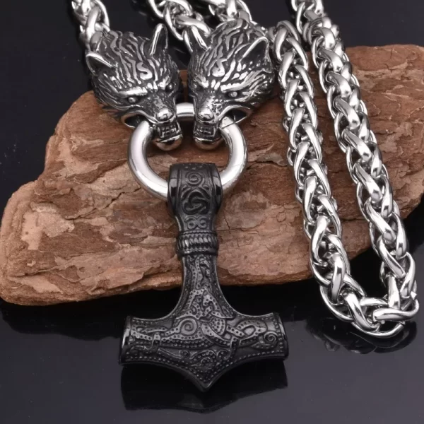 Trendy Domineering Viking Celtic Tiger Head Bracelet for Men Women Hip Hop Punk Jewelry Holiday Gift - Image 19