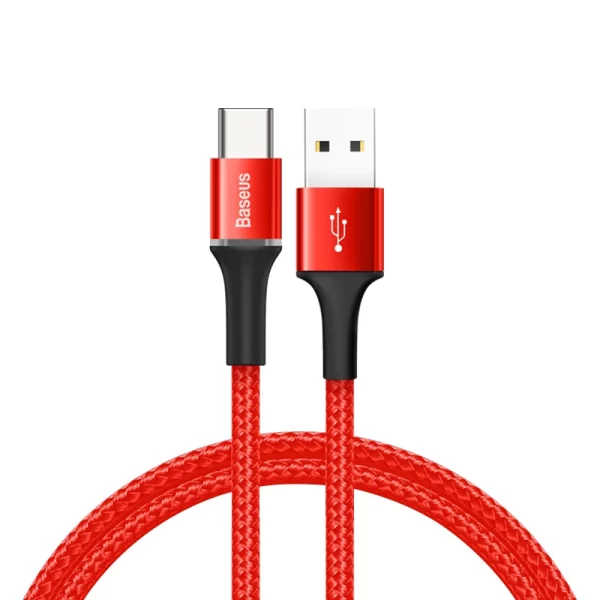 Baseus LED USB Type C Cable For Xiaomi 13 Redmi Realme POCO Fast Charging Wire Cord USB-C Charger Mobile Phone USBC Type-C Cable - Image 8