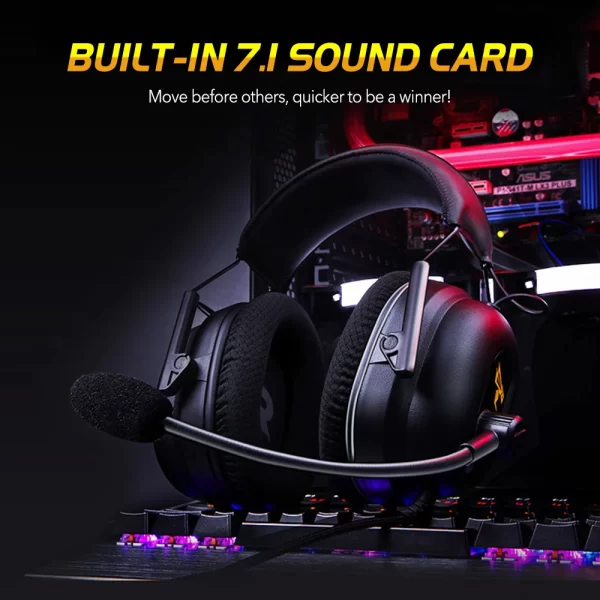 Somic/Mpow G936N 7.1 Surround Sound Gaming Headset - Image 2