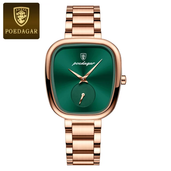 POEDAGAR Luxury Watch for Woman Waterproof Stainless Steel Quartz Ladies Watch High Quality Women's Watches Elegant Female Clock - Image 7