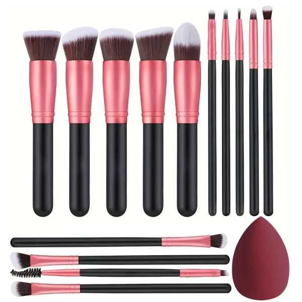 NEW 14PCS Makeup Brushes Set  Soft Fluffy Foundation Blush Powder Eyeshadow Blending Female Cosmetics Beauty Tool Christmas gift - Image 12