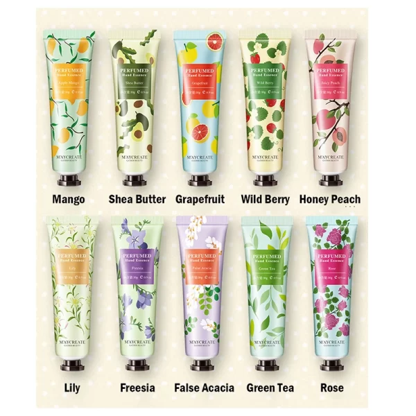 10pcs Fruity Flowery Hand Cream - Image 2