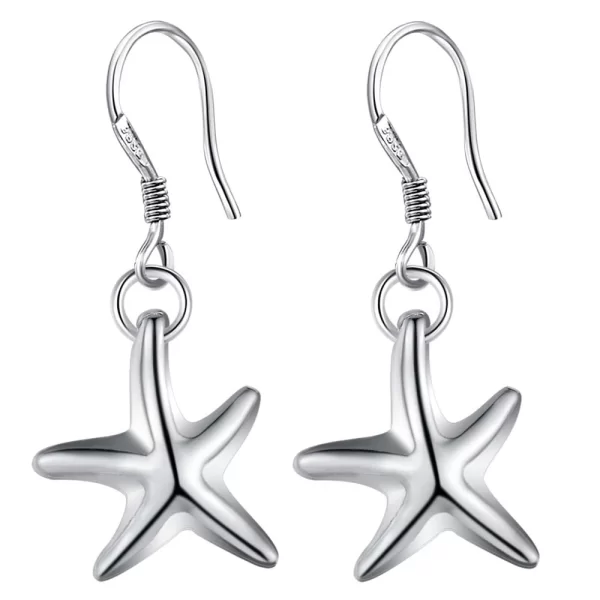Original 925 Sterling Silver New Earrings Hearts For Women Exquisite Student Girlfriend Jewelry Accessories Wedding Fashion Gift - Image 53