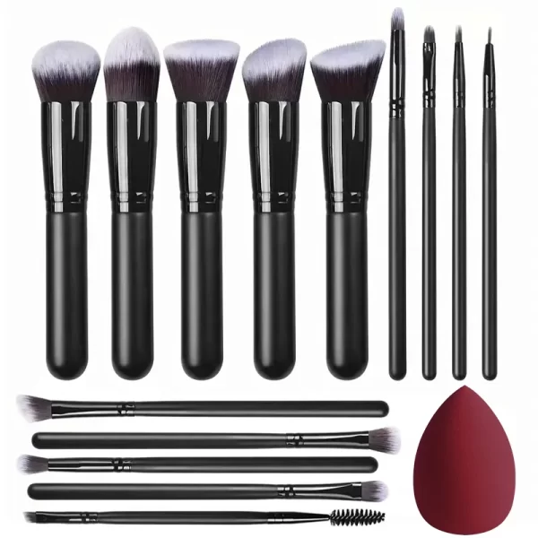 NEW 14PCS Makeup Brushes Set  Soft Fluffy Foundation Blush Powder Eyeshadow Blending Female Cosmetics Beauty Tool Christmas gift - Image 10