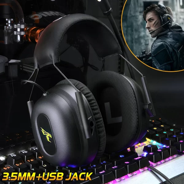 Somic/Mpow G936N 7.1 Surround Sound Gaming Headset - Image 4