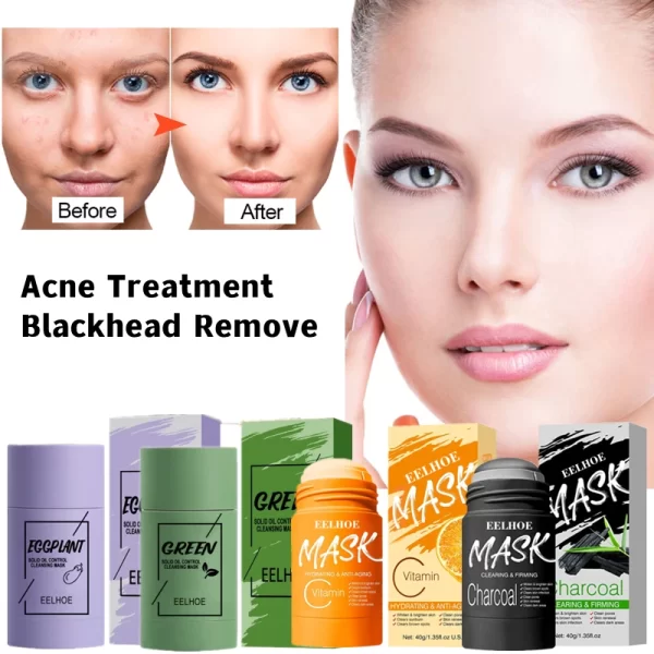 Charcoal Acne Treatment Face Mask - Image 2