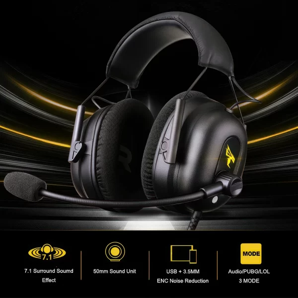 Somic/Mpow G936N 7.1 Surround Sound Gaming Headset - Image 5