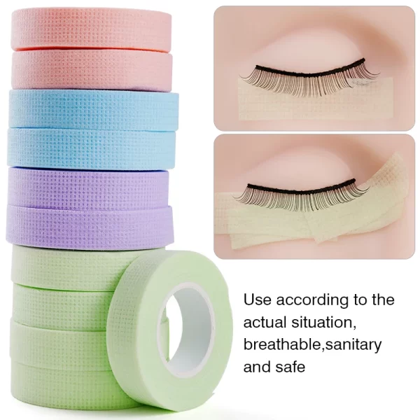 2/4PCS Lash Tape Micropore Eyelash Extension Supplies Transparent 4.5/9m Breathable Easy To Tear Medical Tapes Lash Makeup Tool - Image 2