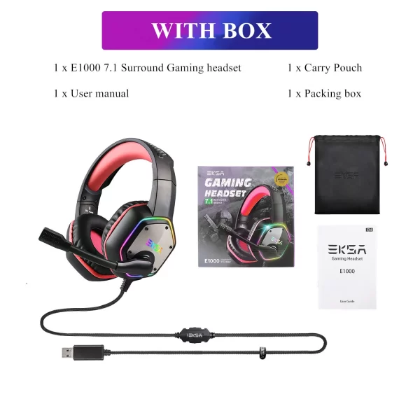 7.1 Surround RGB Gaming Headset - Image 7