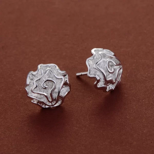 Original 925 Sterling Silver New Earrings Hearts For Women Exquisite Student Girlfriend Jewelry Accessories Wedding Fashion Gift - Image 30