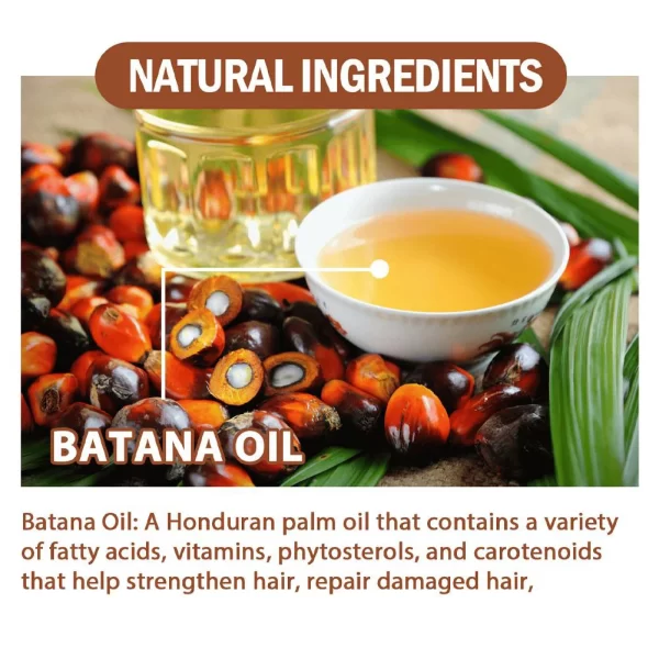 Batana Oil Hair Conditioner Nourishing moisturizing Repairing Strengthens Roots Smoothing Hair Conditioner Hair Care for women - Image 2