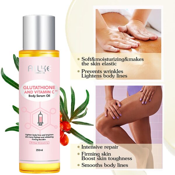 Whitening Body Lotion with Glutathione, Shea Butter, Collagen - Image 9