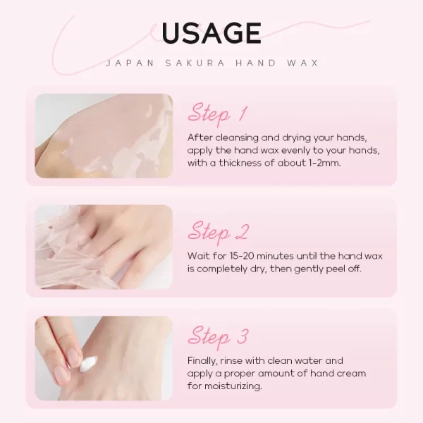 Sakura Moisturizing Hand Cream - Image 5