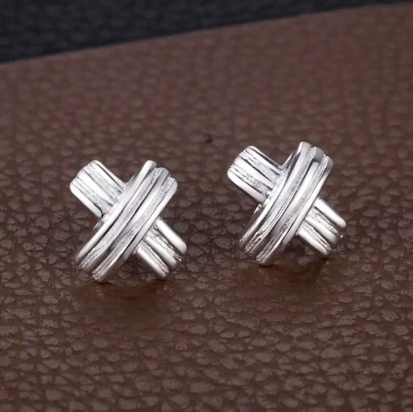 Original 925 Sterling Silver New Earrings Hearts For Women Exquisite Student Girlfriend Jewelry Accessories Wedding Fashion Gift - Image 8