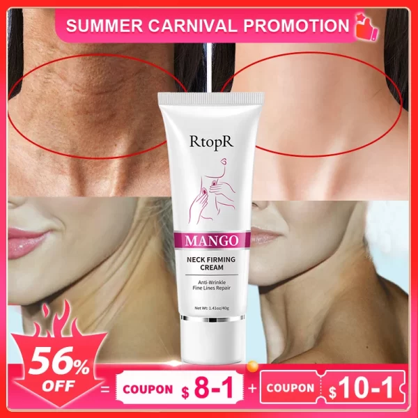 RtopR Neck Firming Wrinkle Remover Cream