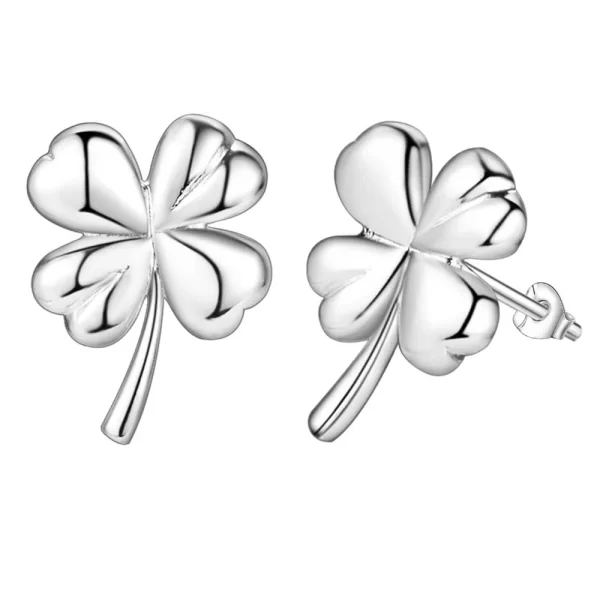 Original 925 Sterling Silver New Earrings Hearts For Women Exquisite Student Girlfriend Jewelry Accessories Wedding Fashion Gift - Image 39
