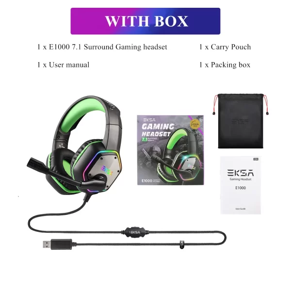 7.1 Surround RGB Gaming Headset - Image 10