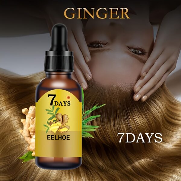 2pcs 7 Day Ginger Hair Essential Oil, Moisturizing Essential Oil For All Hair Types, 20ml/0.6oz - Image 5