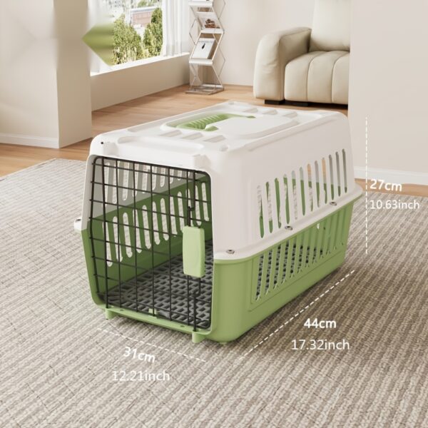 Pet Air Box for Cats, Portable Cat Cage for Air Transport, Dog Handheld Car Pet Box/Bag - Image 7