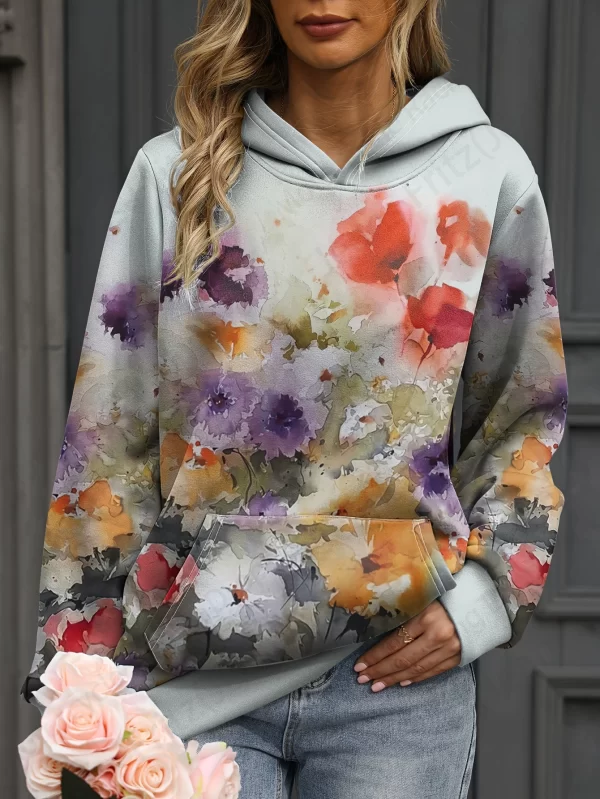 Butterfly 3d Print Hoodie Women Fashion Oversized Hoodies Women Sweats Animal Sweatshirt Female Clothes Girl Coat Pullover Hoody - Image 6