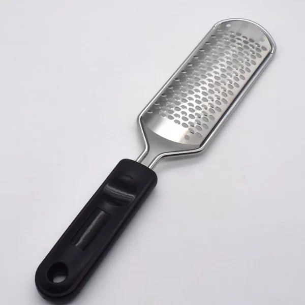 1pc Foot Rasp File Pedicure Stainless Steel Brush Scrubber Heel Callus Dead Skin Remover Exfoliating Professional Feet Care Tool - Image 3