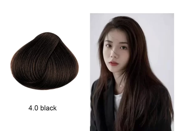 Mokeru Natural Organic Brown Hair Color Permanent Hair Coloring Shampoo Long Lasting Hair Dye Shampoo For Women Professional Dye - Image 20