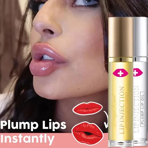 Honey Lip Volumising Enhancer Plumper Oil Reduces Fine Lines Moisturizing Remove Dark Skin Delicate Lip Care Serum Lip Cosmetic - Image 5