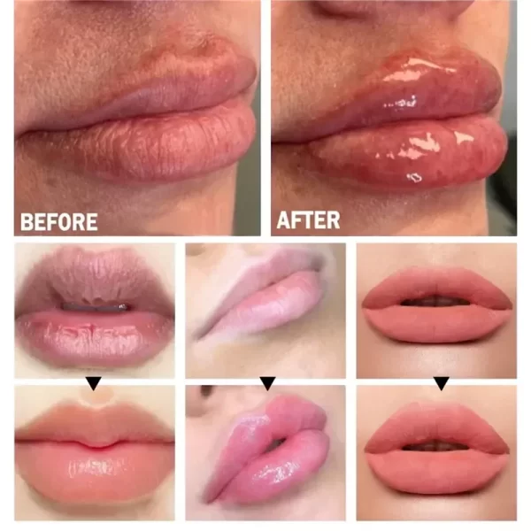 Honey Lip Volumising Enhancer Plumper Oil Reduces Fine Lines Moisturizing Remove Dark Skin Delicate Lip Care Serum Lip Cosmetic - Image 2