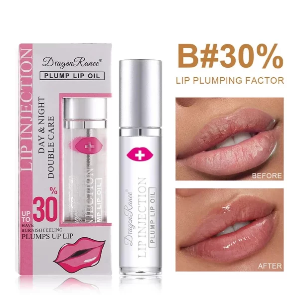 Honey Lip Volumising Enhancer Plumper Oil Reduces Fine Lines Moisturizing Remove Dark Skin Delicate Lip Care Serum Lip Cosmetic - Image 7