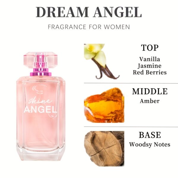 [Vanilla Jasmine Perfume Spray] Long-Lasting 3.4Fl Oz Women's Eau De Parfum Spray - Vanilla, Jasmine, Red Berries Flavor - Perfect for Dating, Daily Life, Parties, Gift Giving - Image 3